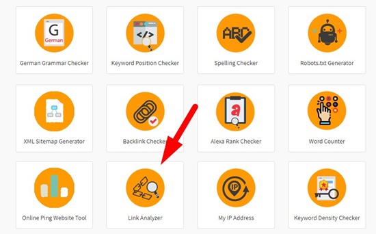 SEO Tools Centre Link Analyzer