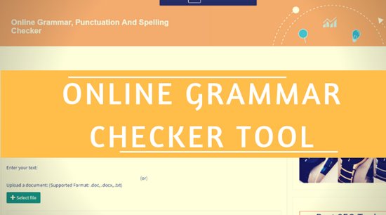 online grammar checker tool