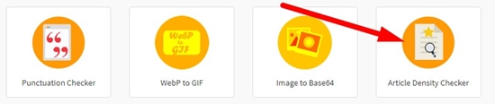 Article Density Checker Tool