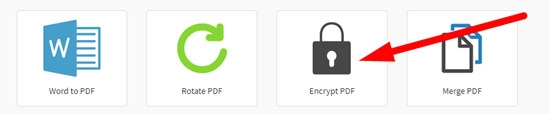 SEO Tools Centre Encrypt PDF Online