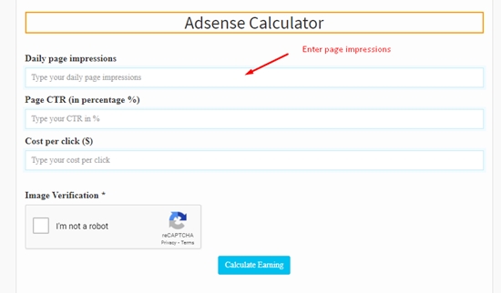 Ad Revenue Calculator 💥 