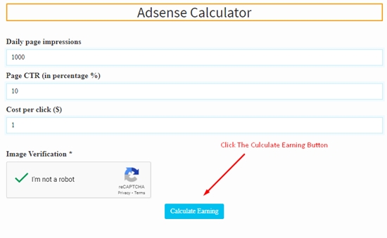 Ad Revenue Calculator 💥 