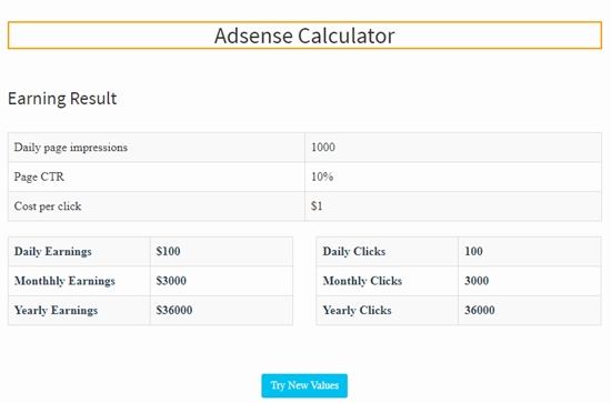 how to calculate adsense revenue step 6 
