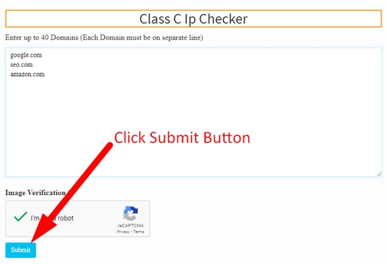 How to check class c ip step 3