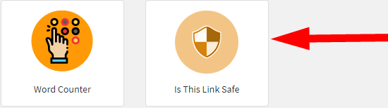 How to check is this link safe online step 1
