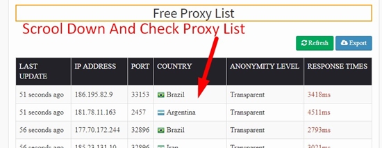 How use to proxy server checker tool step 1