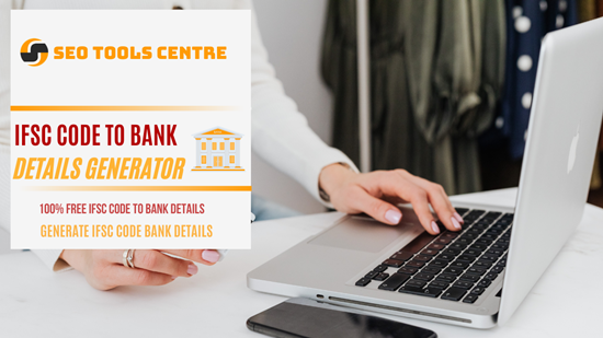 IFSC Code to bank details generator