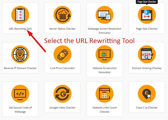 URL Rewritting Tool