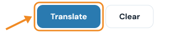 Translate and Clear buttons