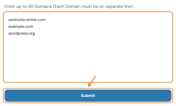 Class C IP checker with three domains pasted one per line