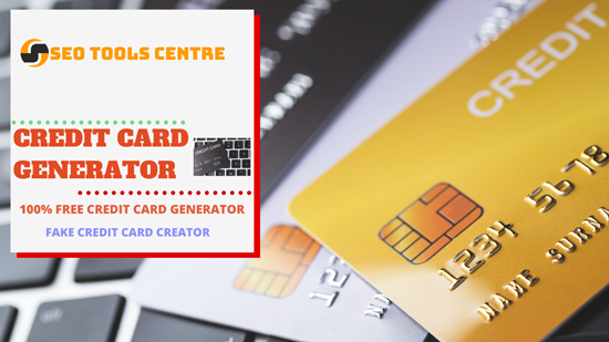 fake name generator credit card validator