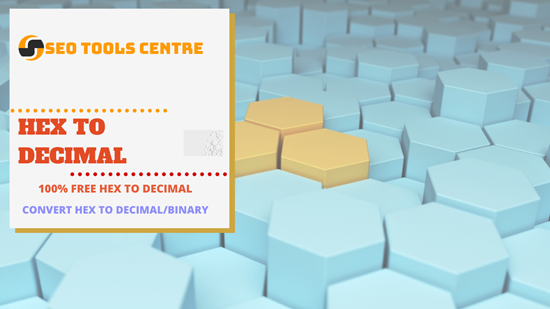 Hex to decimal converter