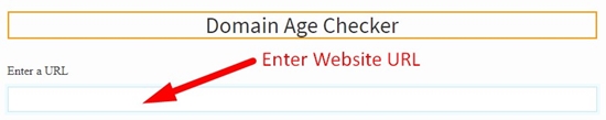 How to check domain age step 2