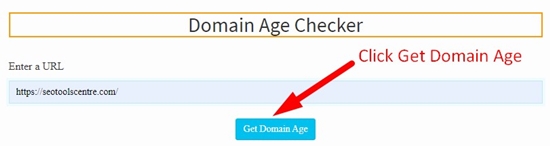 How to check domain age step 3