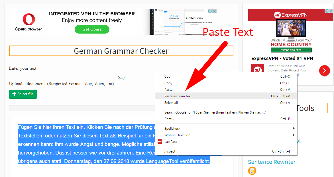 best german grammar checkers