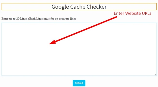 How to check google cached urls step 2