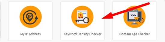How to check keyword density step 1