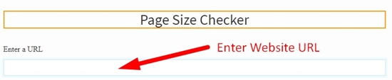 How to check webpage size step 1