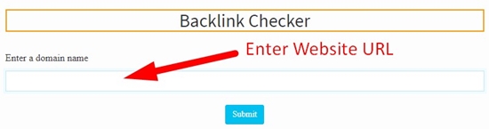 website backlink checker