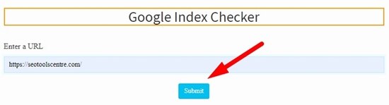 How to check website google index step 3