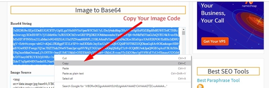 how to convert image to base64 step 3
