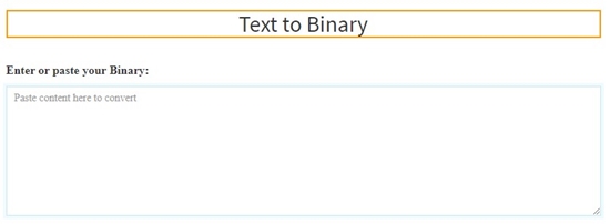 how to convert text to binary step 2