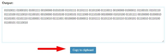 how to convert text to binary step 5