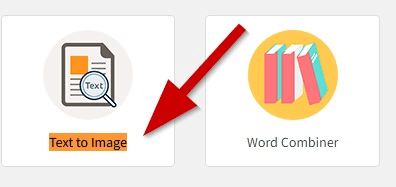 how to convert text to png online step 1