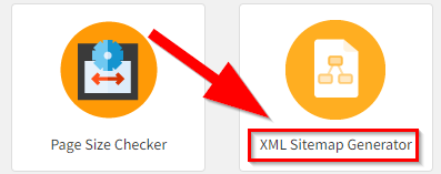 How to create xml sitemap online step 1
