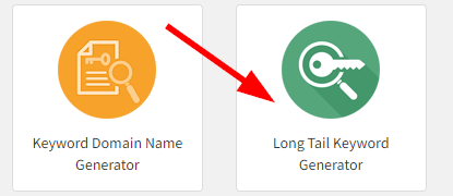 how to generate longtail keywords online step 1
