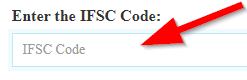 how to generate ifsc code to bank details online step 2