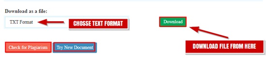 How to remove plagiarism online step 6