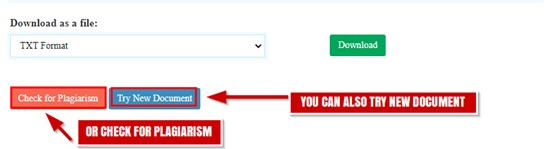 How to remove plagiarism online step 7