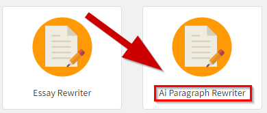 How to rewrite paragraph online step 1