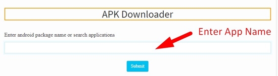 how to use apk downloader step 1