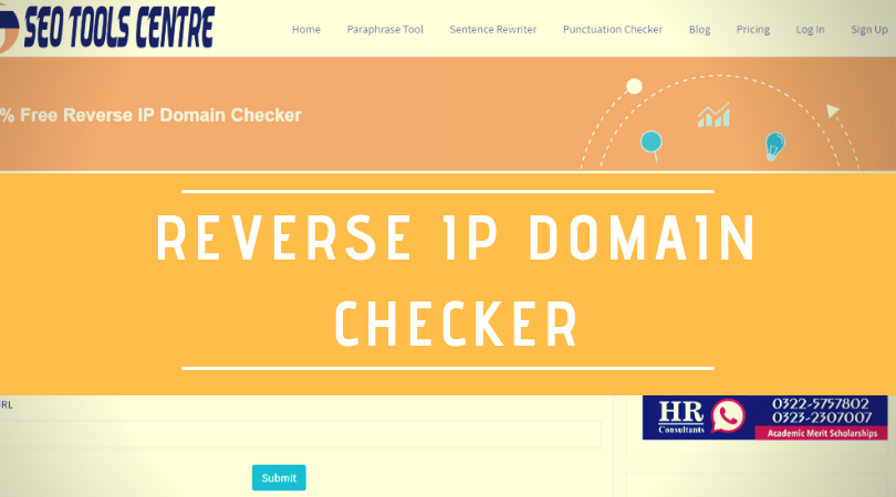 Reverse Ip Domain Checker